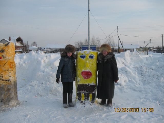 Снежные городки Борики.